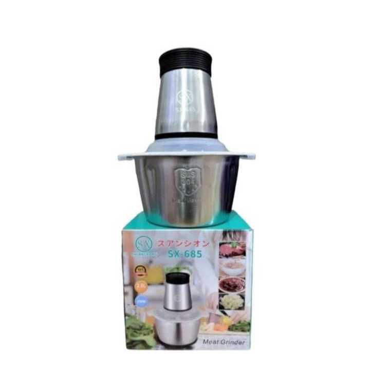 Blender Daging Stainless SX 685 2L 250W - CHOPPER DAGING SERBAGUNA