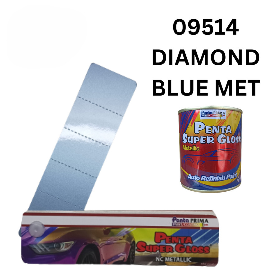 PENTA SUPER GLOSS DIAMOND BLUE MET 5461-09514 / CAT DUCO BIRU MUDA METALIK PENTA 09514
