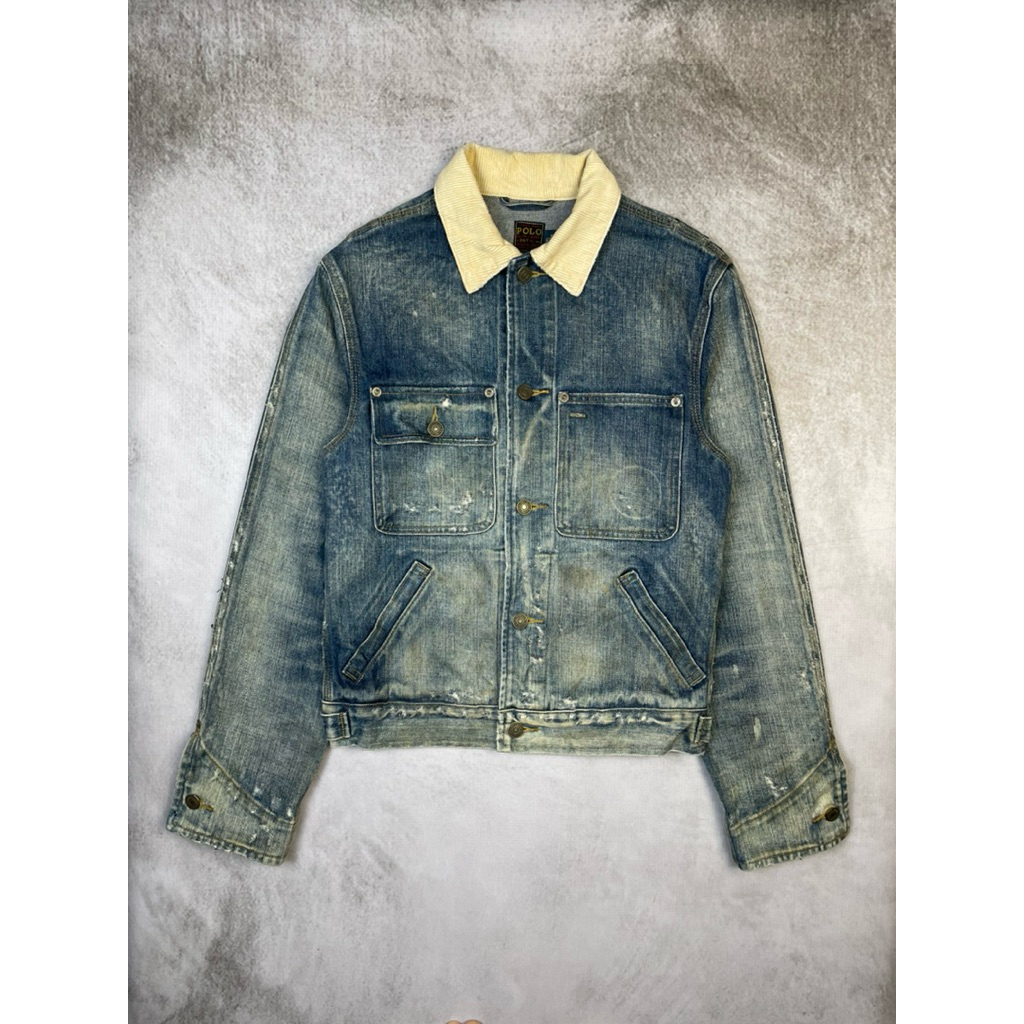 Polo Ralph Lauren Trashed Denim Jacket