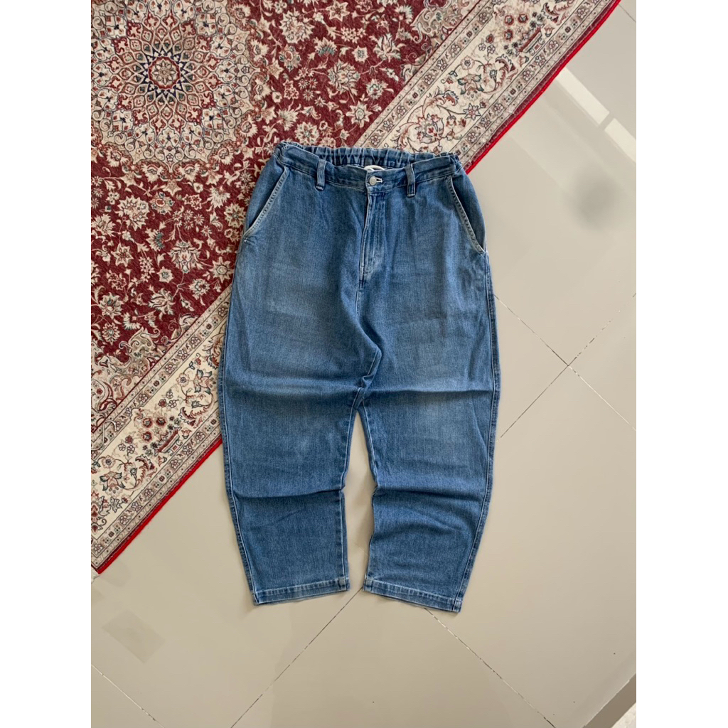 Wego Japan Denim Baggy Slacks Jeans
