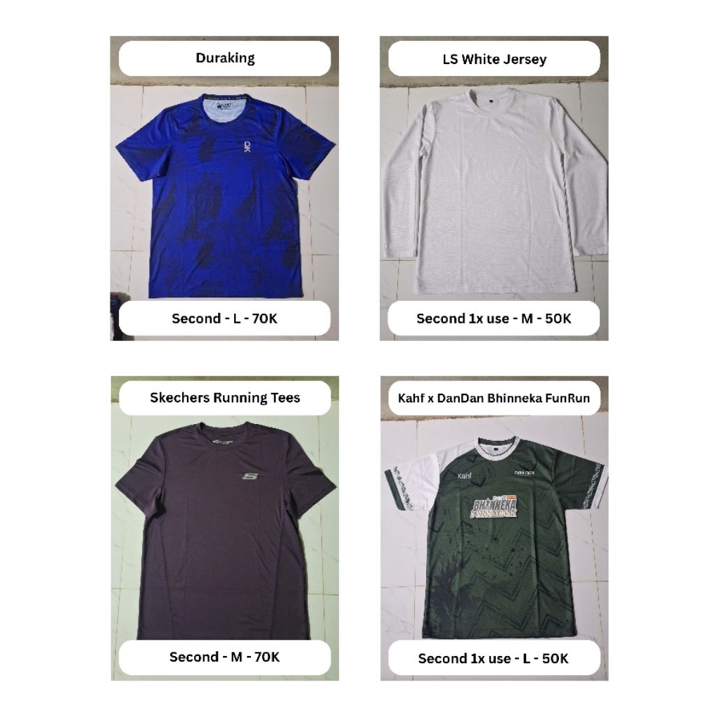 Jersey Event / Jersey Lari & Celana Lari