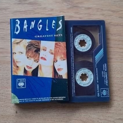 Kaset BANGLES - Greatest Hits, (Mulus kaku)