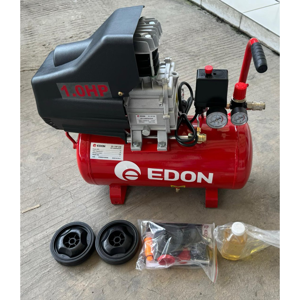 KOMPRESOR ANGIN EDON 24L 1HP