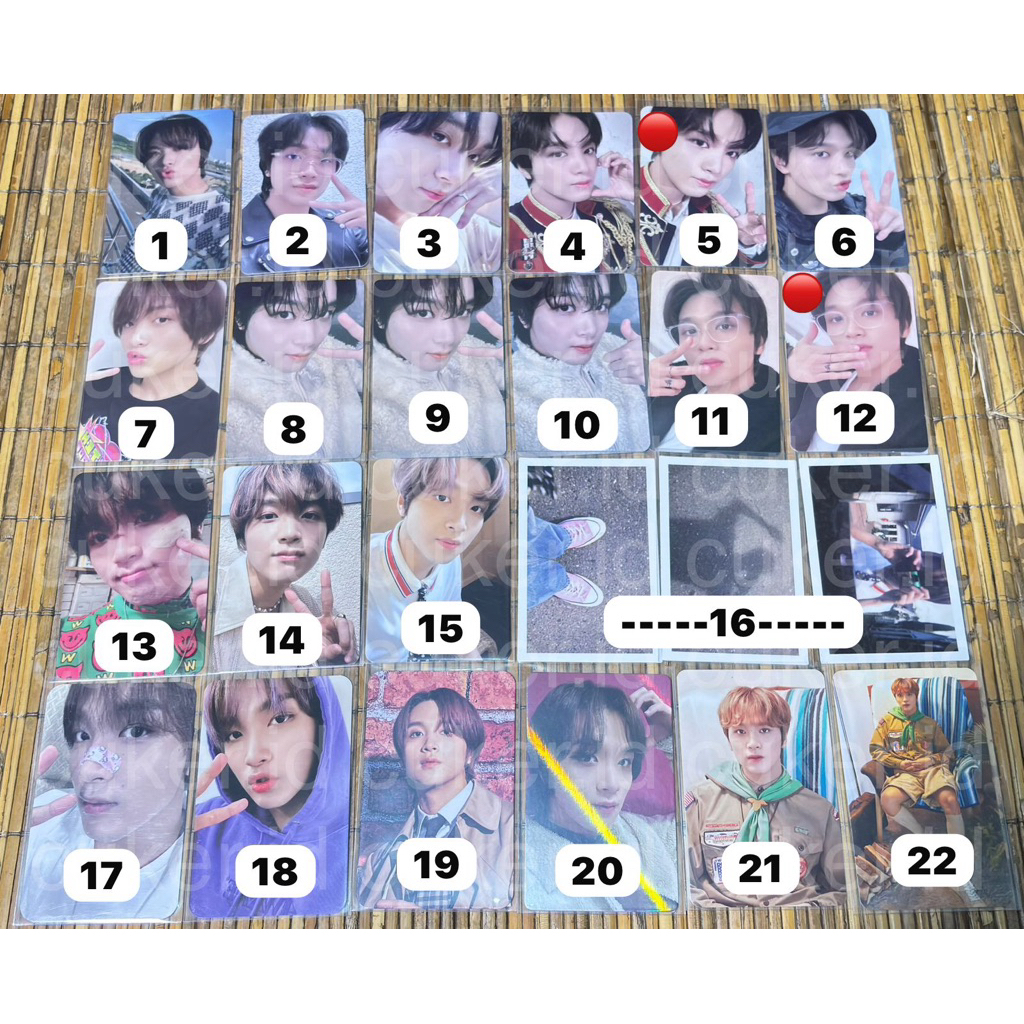 (SPLITPAY LEBIH MURAH) HAECHAN PHOTOCARD OFFICIAL NCT CANDY YZY r1 r2 CENTIL PANGERAN PRINCE PRAMUKA