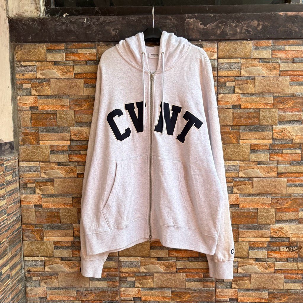 [Termurah] Covernat Oversized Double Zip Hoodie