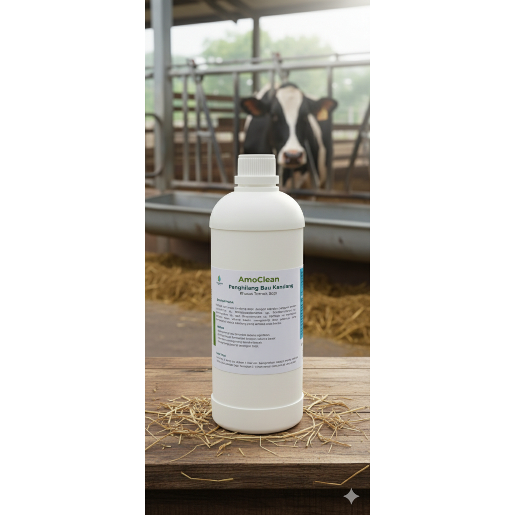 Cairan Penghilang Bau Kandang Sapi – Pengurai Feses, Penetral Amonia & Solusi Kandang Peternakan