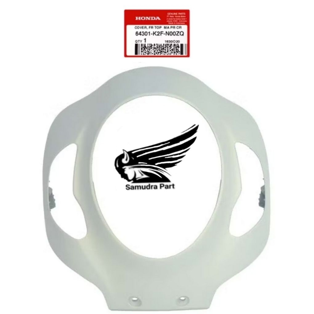 64301K2FN00ZQ Cover Panel Reflektor Lampu Depan Scoopy Tahun 2021-2024 Original 64301K2FN00ZP 64301K