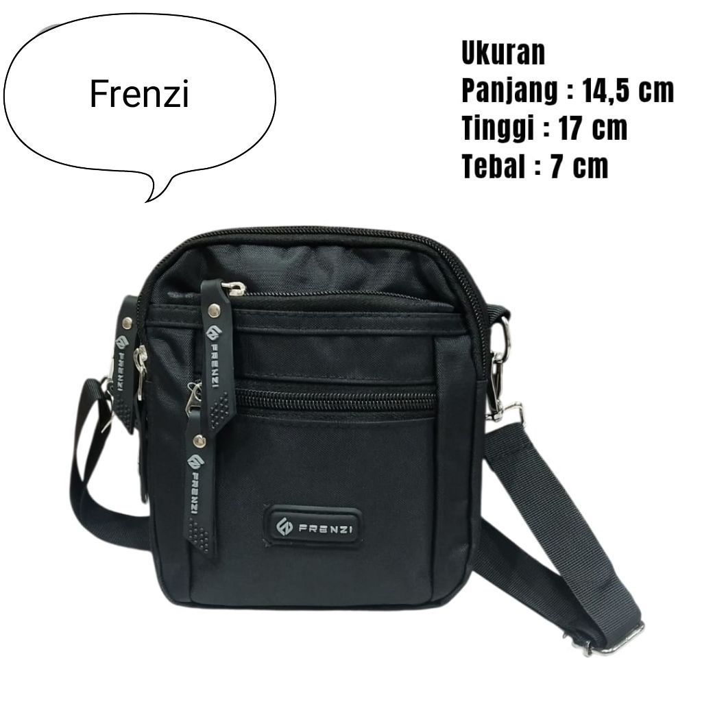 Tas selempang frenzi tas pinggang mini size S Original