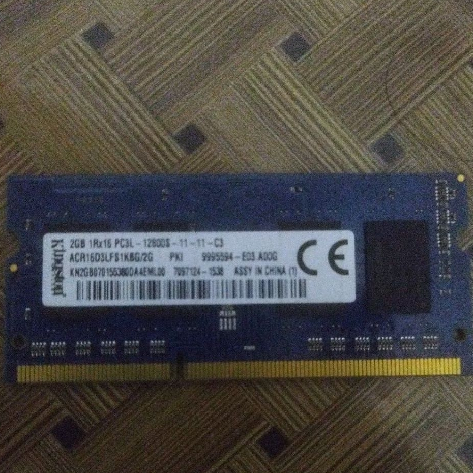 Ram ddr3L 2gb