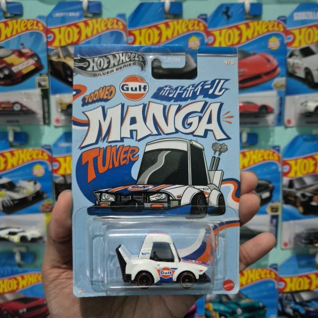 HOT WHEELS MANGA TUNER GULF PUTIH