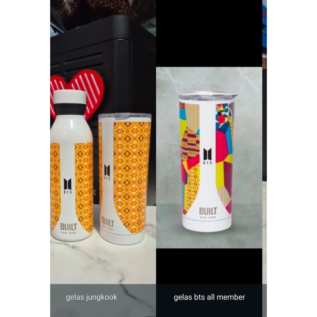 TINGGAL 2 READY STOCK TUMBLR BTS x KOPI KENANGAN