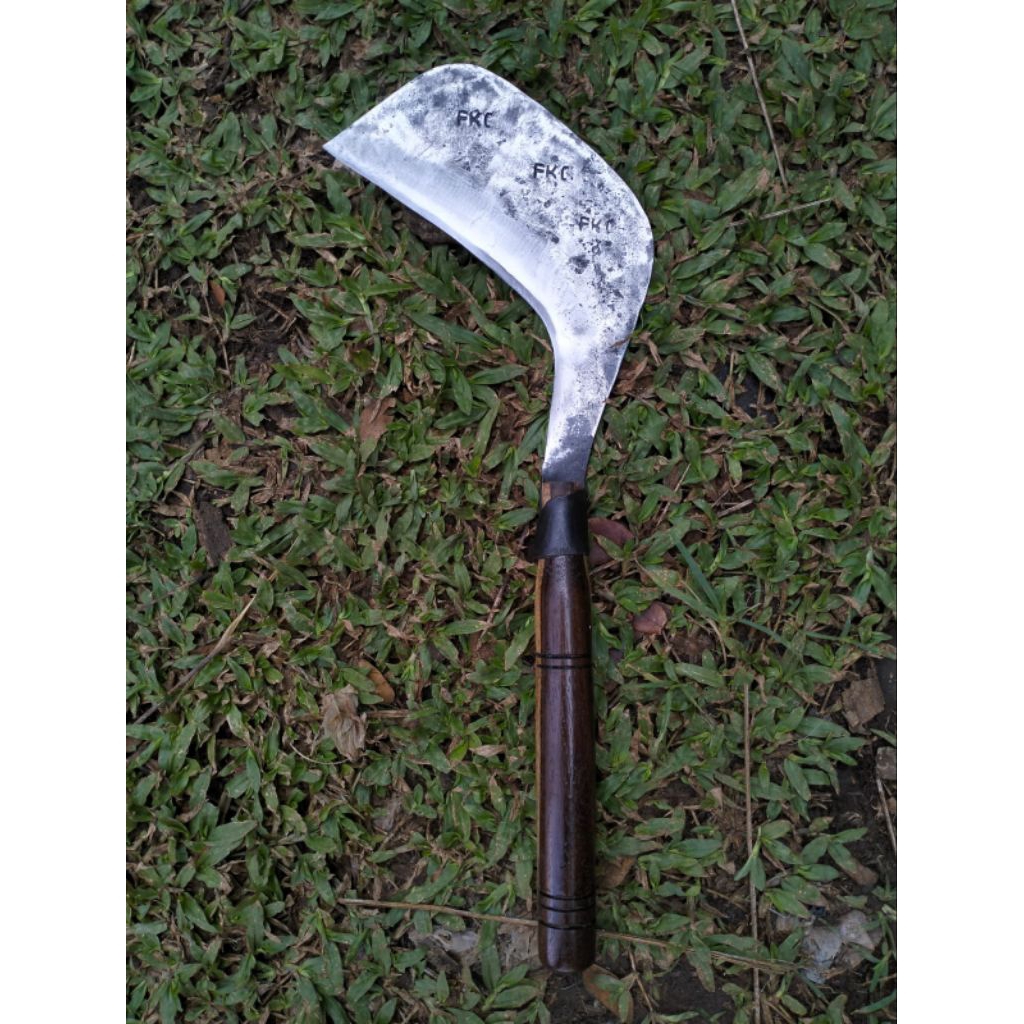 Arit Congkrang Rumput Baja Per Asli | Alat Panen Rumput Padi Alat Pertanian Premium | SUPER TAJAM SI