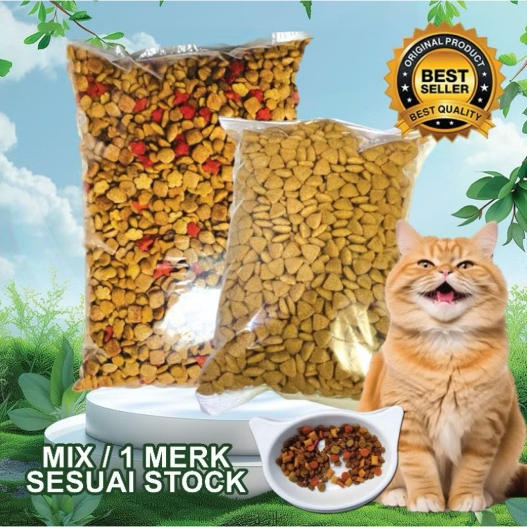 MAKANAN KUCING 1kg