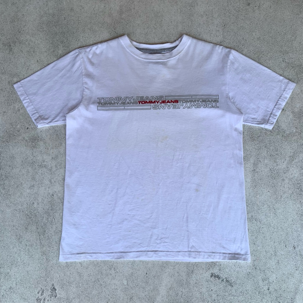TOMMY HILFIGER T-SHIRT KAOS KATUN