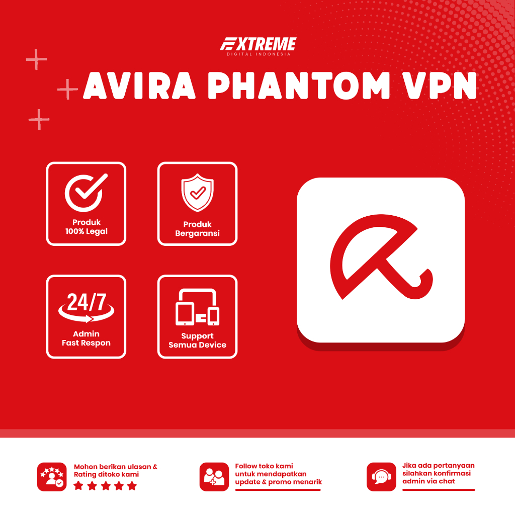 Akun Avira Prime Premium 3 Bulan Garansi Full