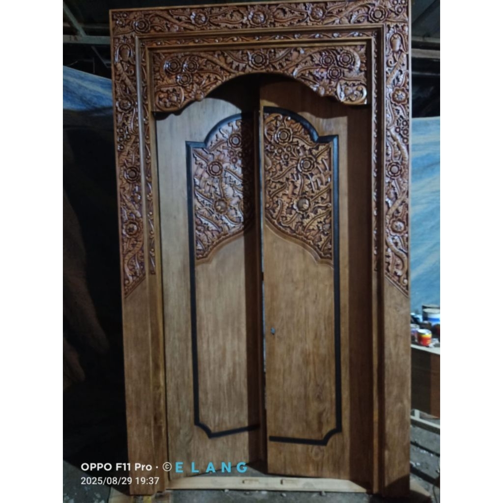pintu ukir minimalis