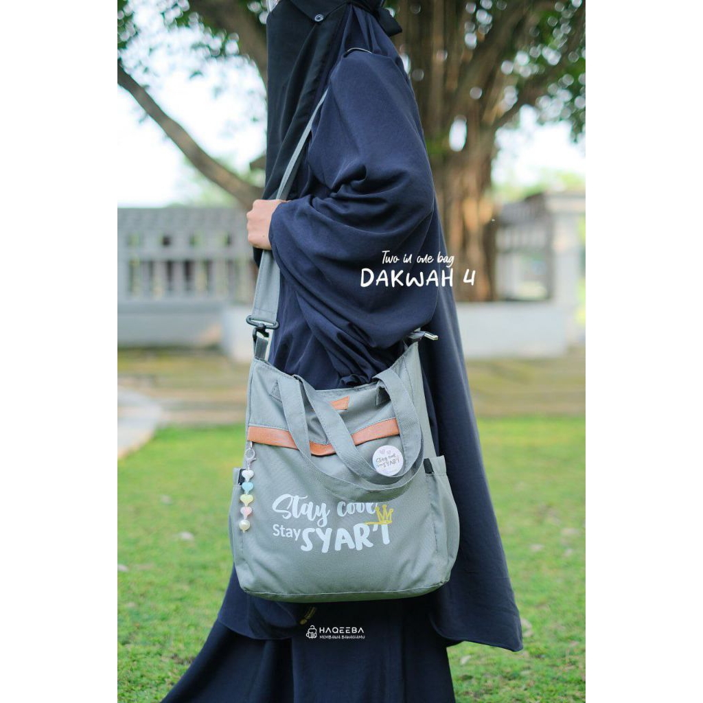 Tas dakwah haqeeba | two in 1 bag
