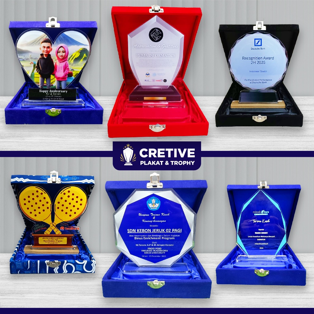 Plakat 1 Hari Jadi, Plakat Expres, Plakat Penghargaan, Plakat Murah, plakat akrilik custom