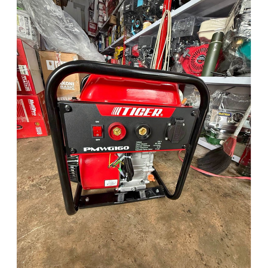 Mesin genset Las 160A Tiger