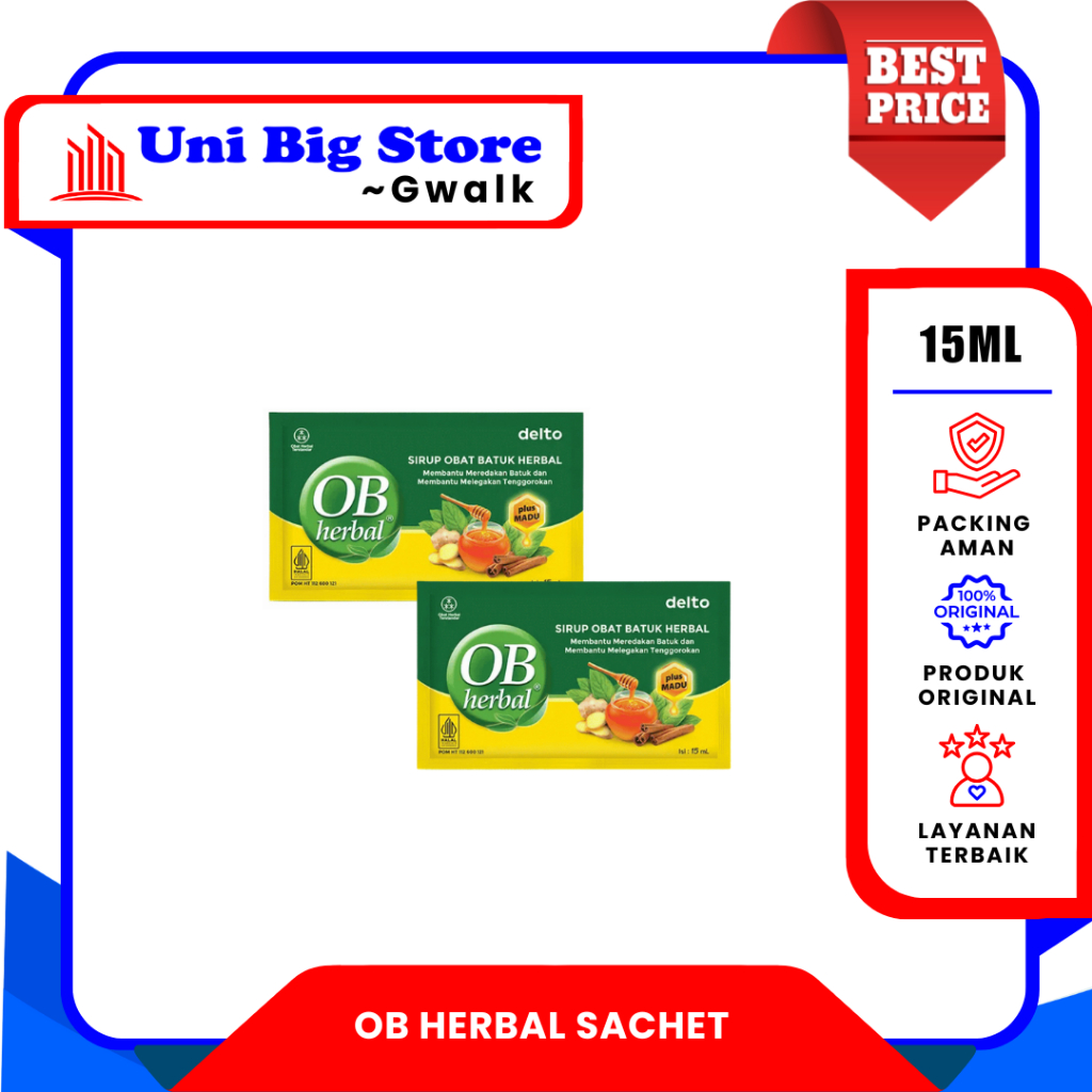 OB HERBAL SACHET ~ 15ML