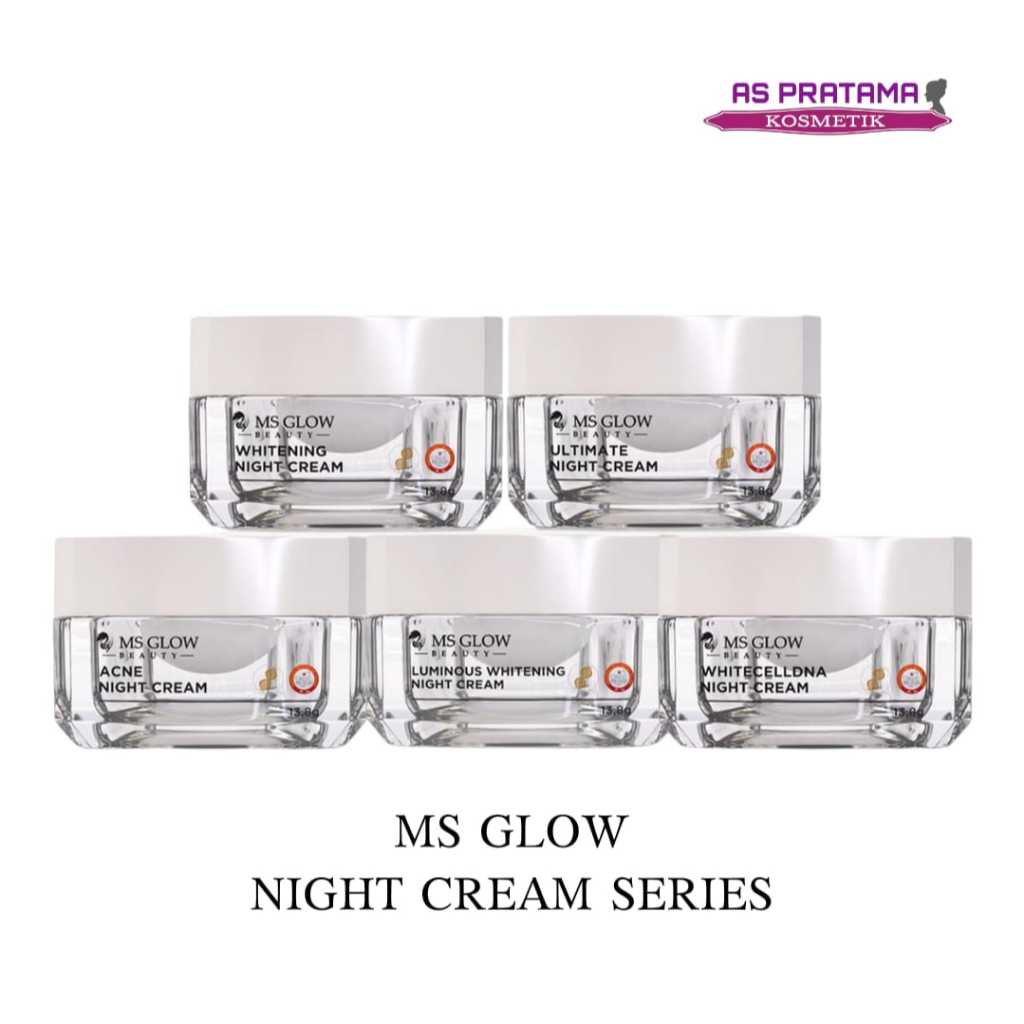 As Pratama MS GLOW BEAUTY Night Cream Series  - 13,8GR