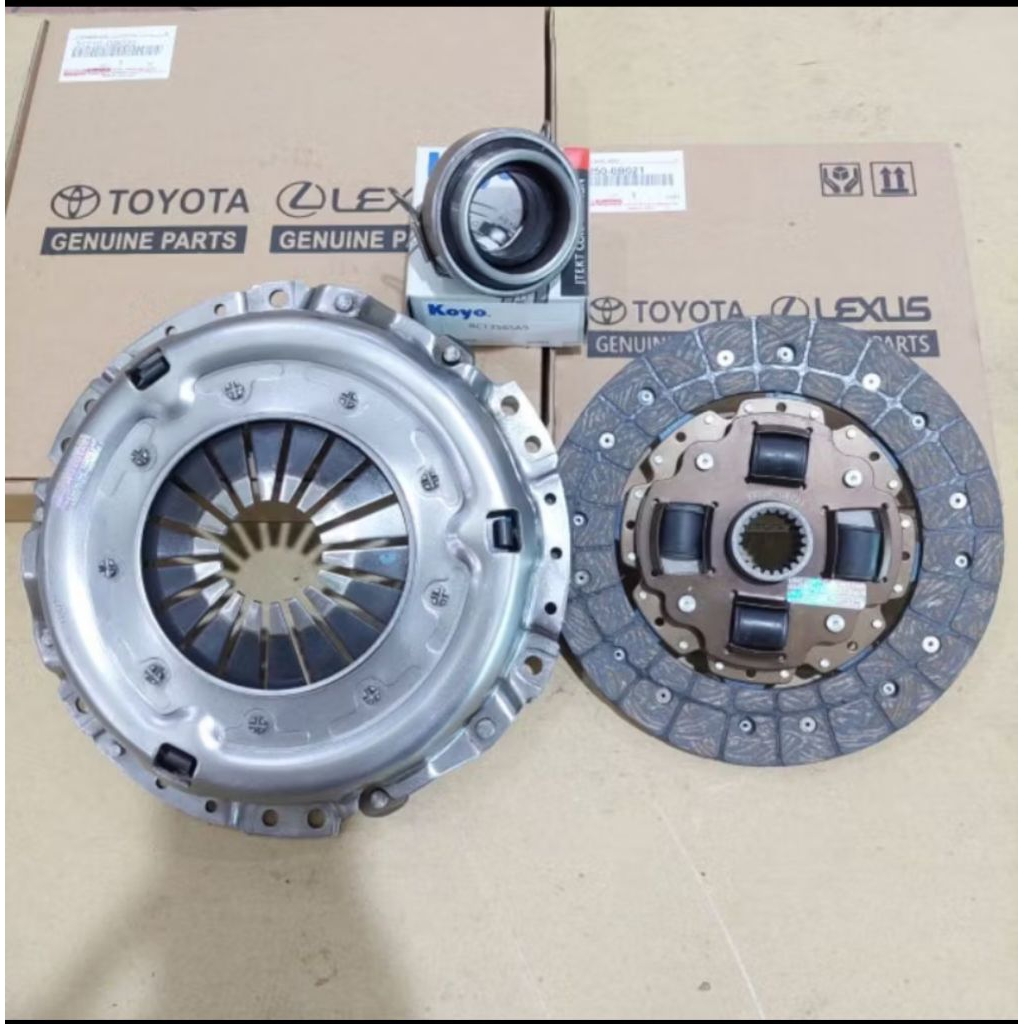 KAMPAS KOPLING SET TOYOTA KIJANG BENSIN 7K ORIGINAL