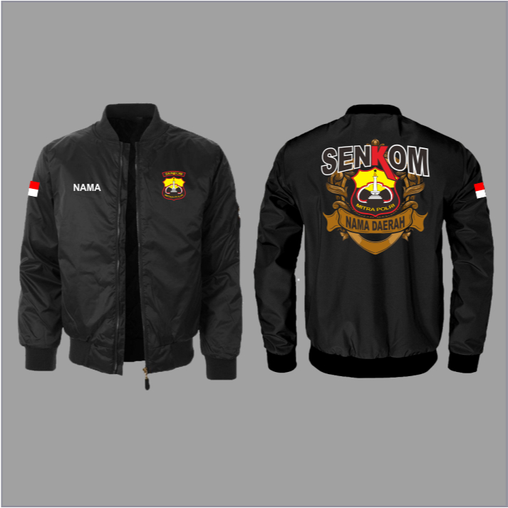 jaket SENKOM terbaru/mitra polri