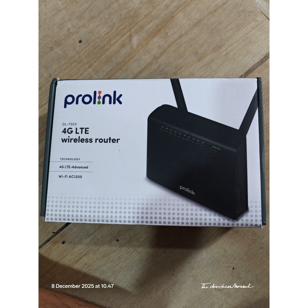 Router PROLINK DL-7303 4G LTE Second LIKE NEW