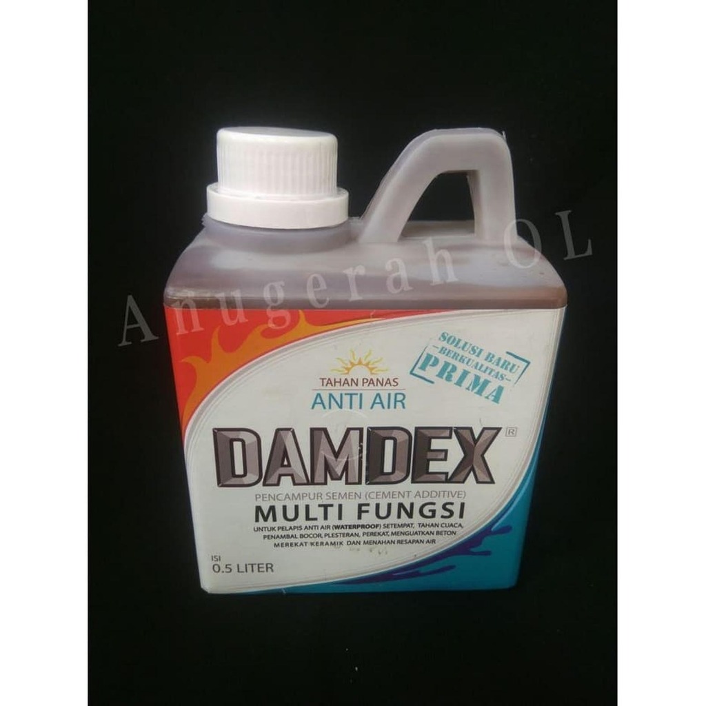 Damdex Multifungsi 0,5 Liter // Damdex Waterproofing Anti Bocor // Cairan Pencampur Semen 0,5 Liter