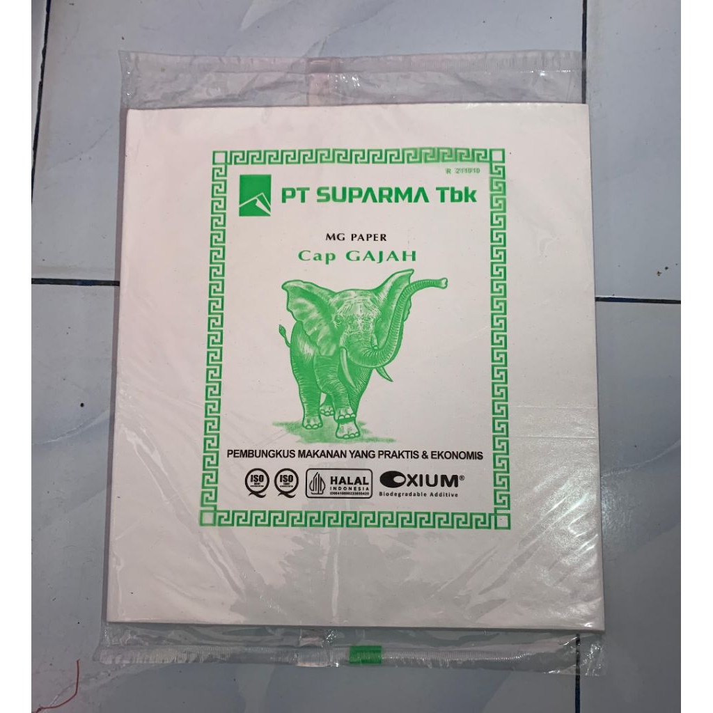 KERTAS NASI PUTIH CAP GAJAH