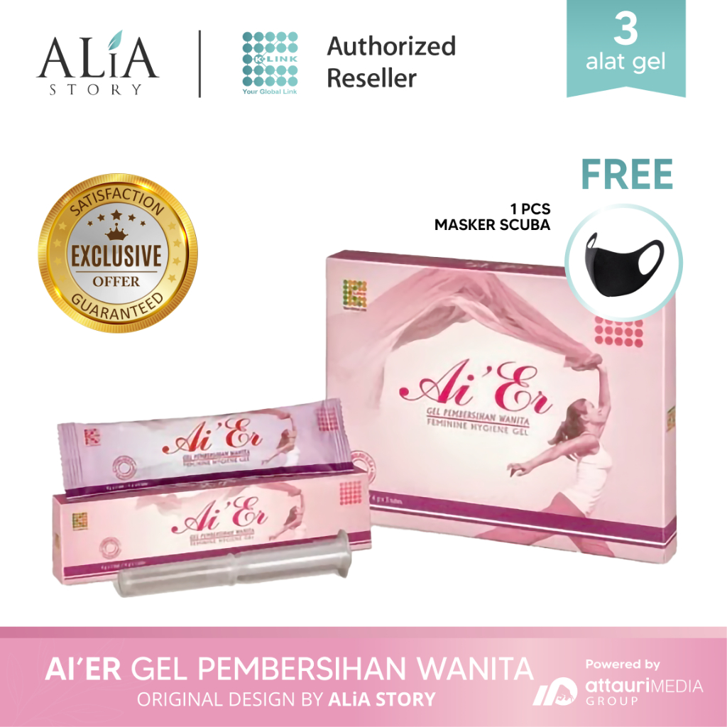 [EXCLUSIVE] AI ER Feminine Hygiene Gel (1 Box isi 3 Alat Gel) Pembersih Kewanitaan Gen Puyikang Taka