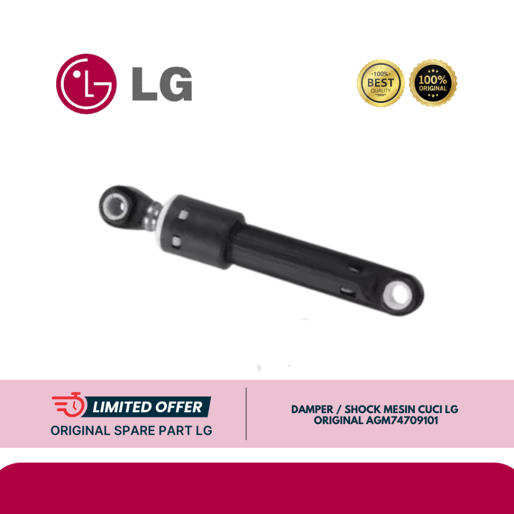DAMPER / SHOCK MESIN CUCI LG FRONT F2721STWV / F2721STWV1 ORIGINAL AGM74709101