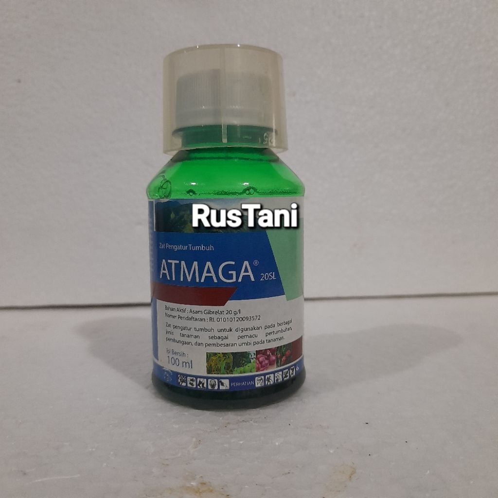 Zat pengatur tumbuh ATMAGA 20SL bahan aktif : asam giberelat 20% 100ml