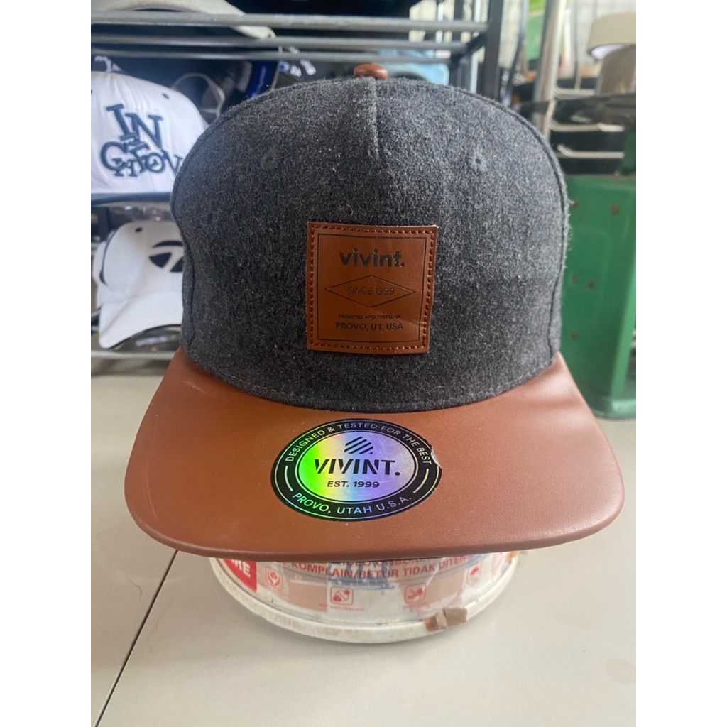 Topi Snapback Brand Vivint USA