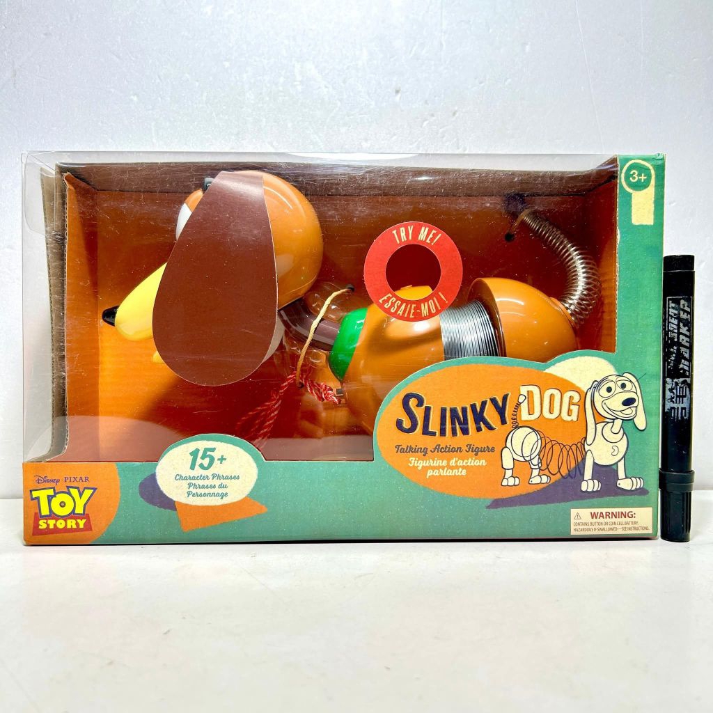 mainan static figure Slinky Dog Talking Action Figure original disney store misbTOY STORY

DISNEY PI