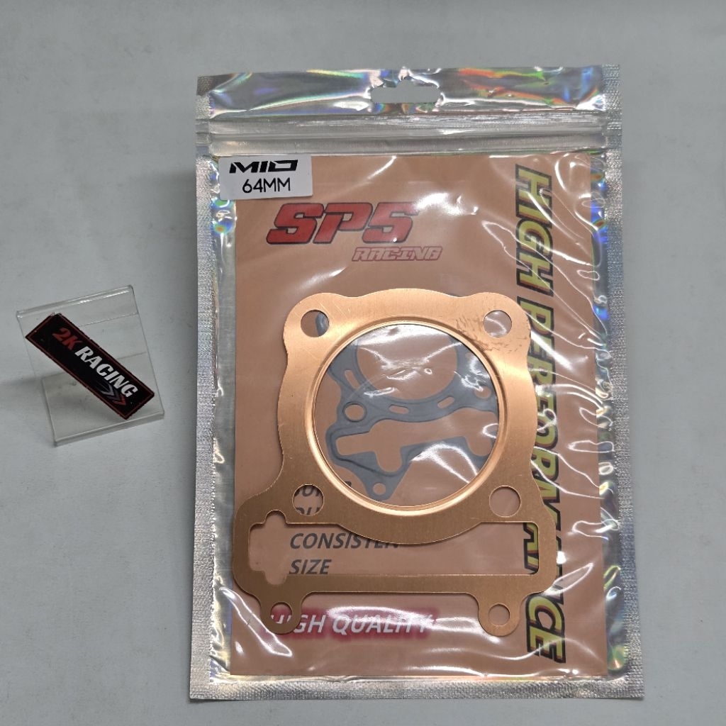 Paking Blok Paking Head Tembaga Mio Soul Mio Smile Sporty Fino Packing Head Perpak Gasket SP5 Racing