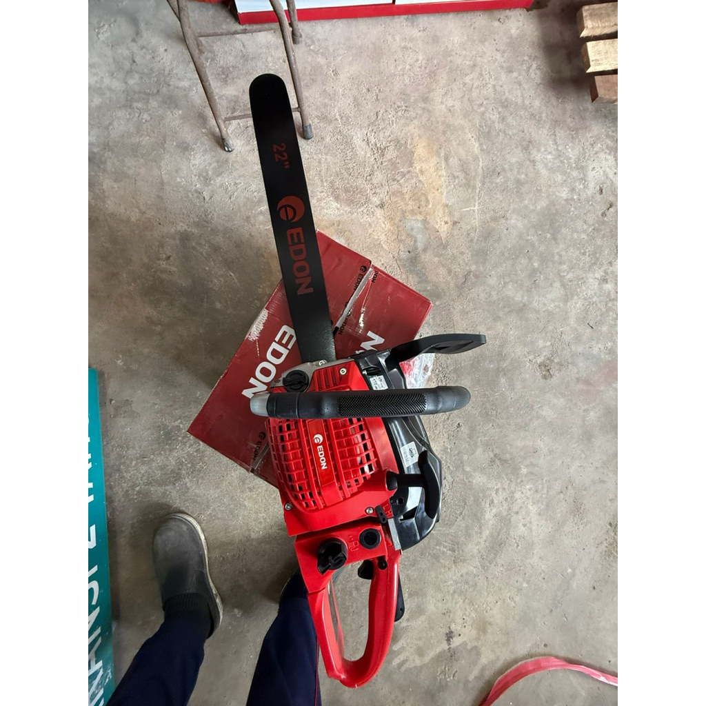 MESIN GERGAJI CHAINSAW EDON BAR 22inc