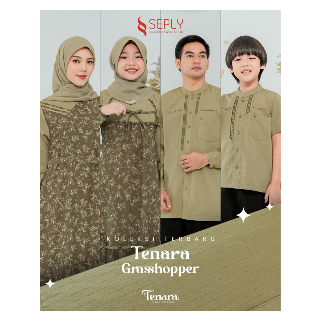 Sarimbit Keluarga 2026 / Sarimbit Seply 2026 / Sarimbit Seply Tenara Grasshipper