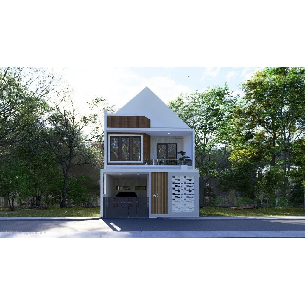 jasa desain denah 3d arsitektur rumah lengkap