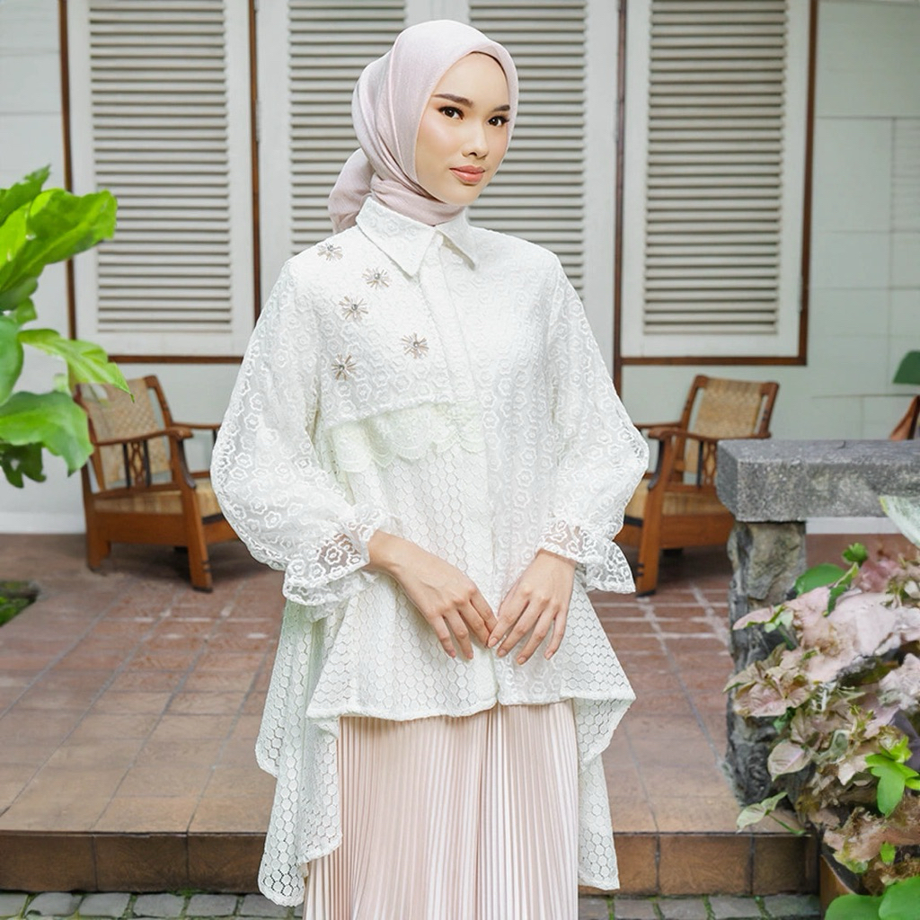 JENNA & KAIA - NEW ASTERIA TOP BROKEN WHITE JENNA AND KAIA