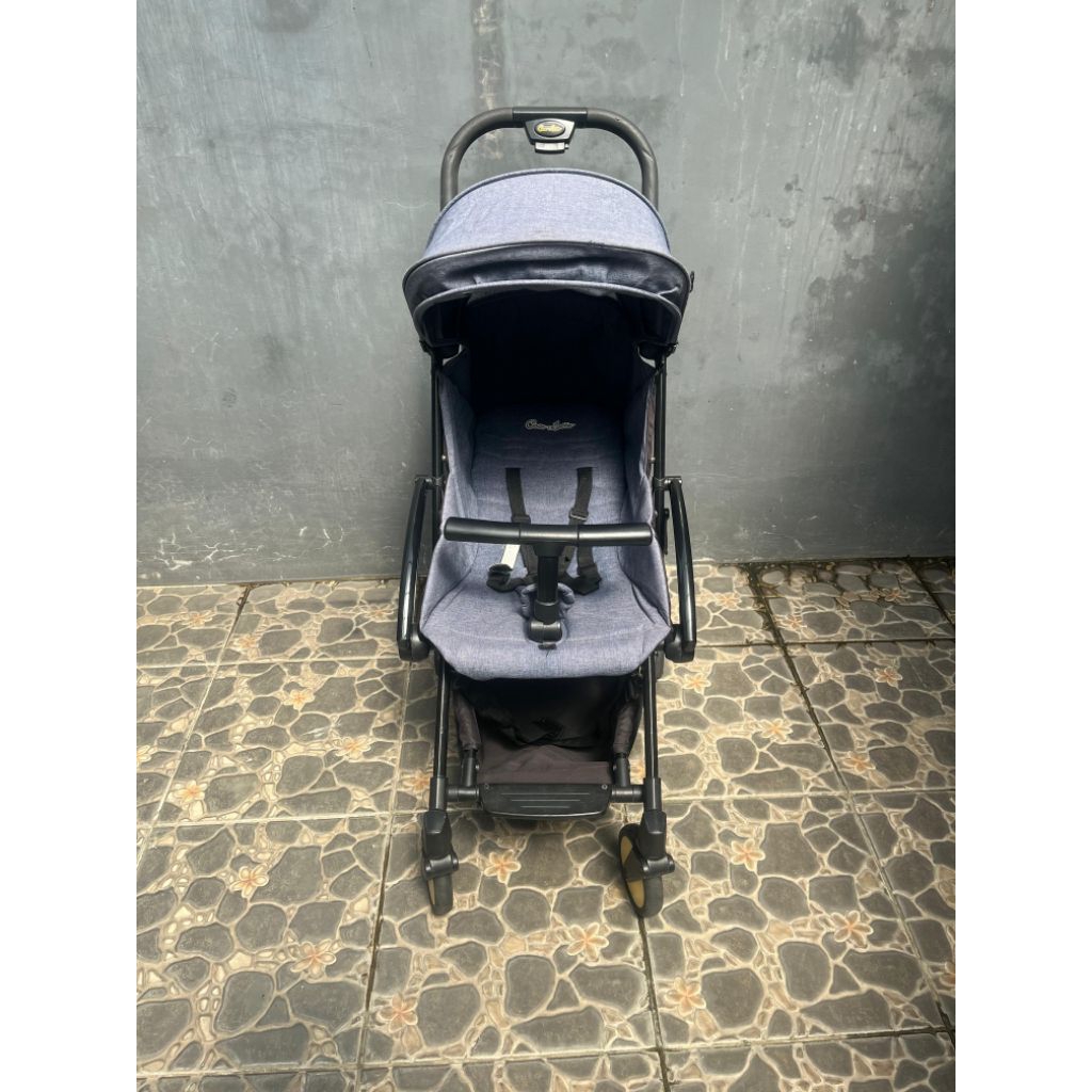 (PRELOVED) STROLLER COCOLLATE OTTO N70 BIRU JEANS