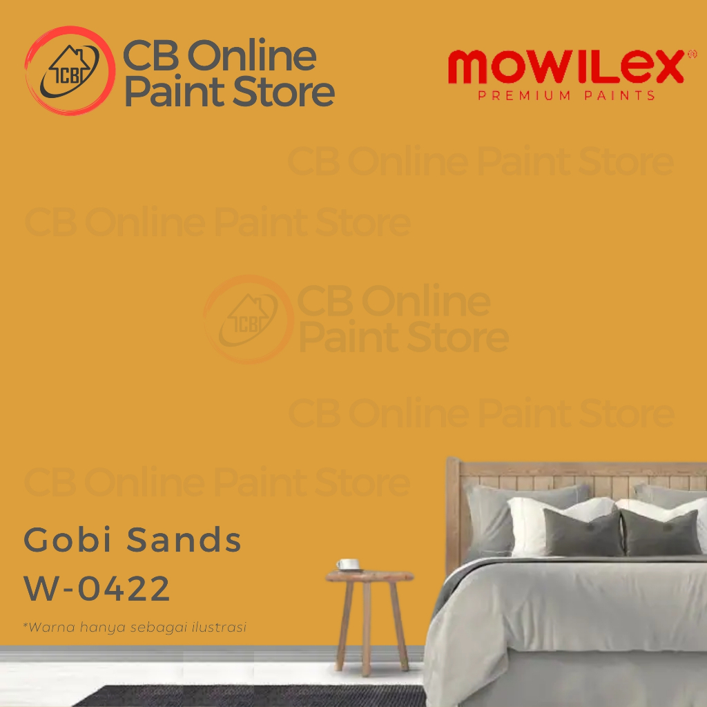 CAT TEMBOK MOWILEX - GOBI SANDS W-0422 - LITER