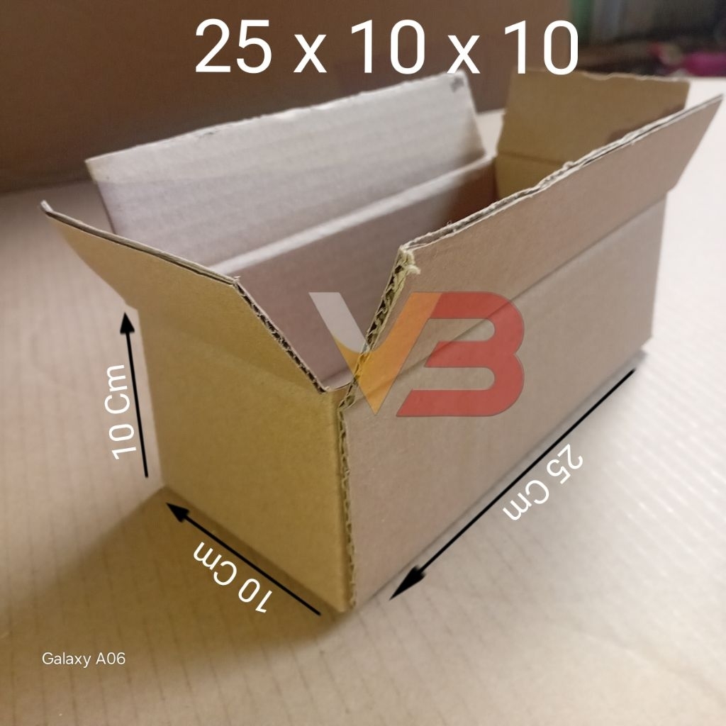 Kardus Packing, Ukuran 25x10x10Cm Kardus Polos, Kardus Murah, Kardus Besar,Kardus Kecil