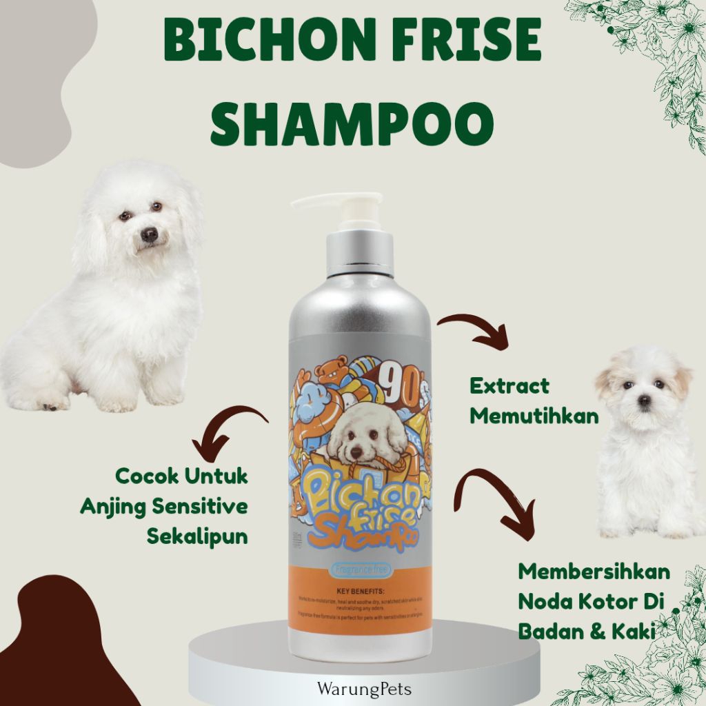 Orgo Bichon Frise Shampo - Shampo Anjing Bichon - Bichon Shampo