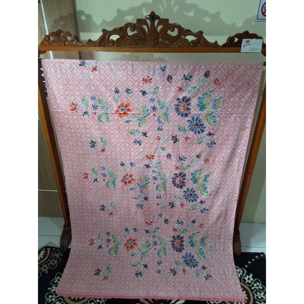 Kain Panjang Encim Buket Bunga/Kain Panjang Encim Buketan/Kain Batik Encim/Kain Buketan Defect Sale