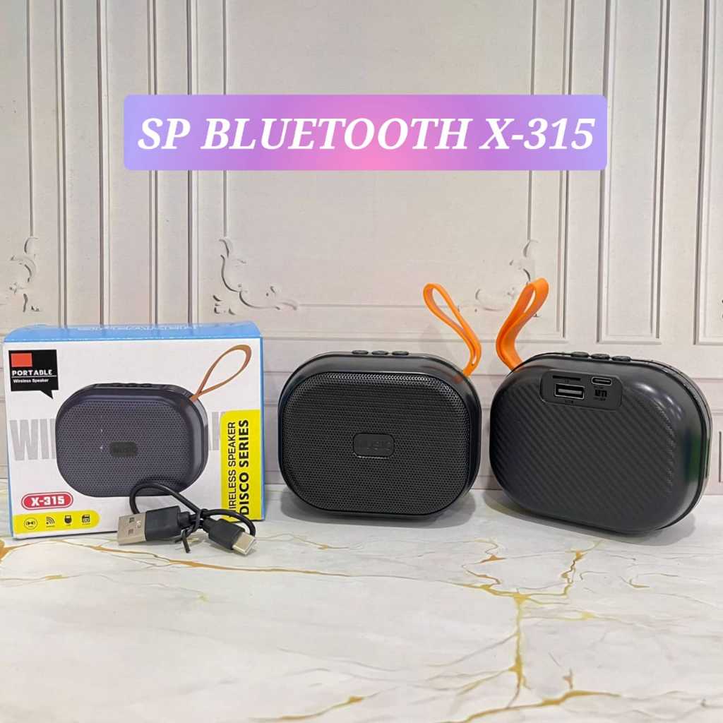 Speaker Bluetooth X315/Speaker Bluetooth Music Series Super Extra Bass