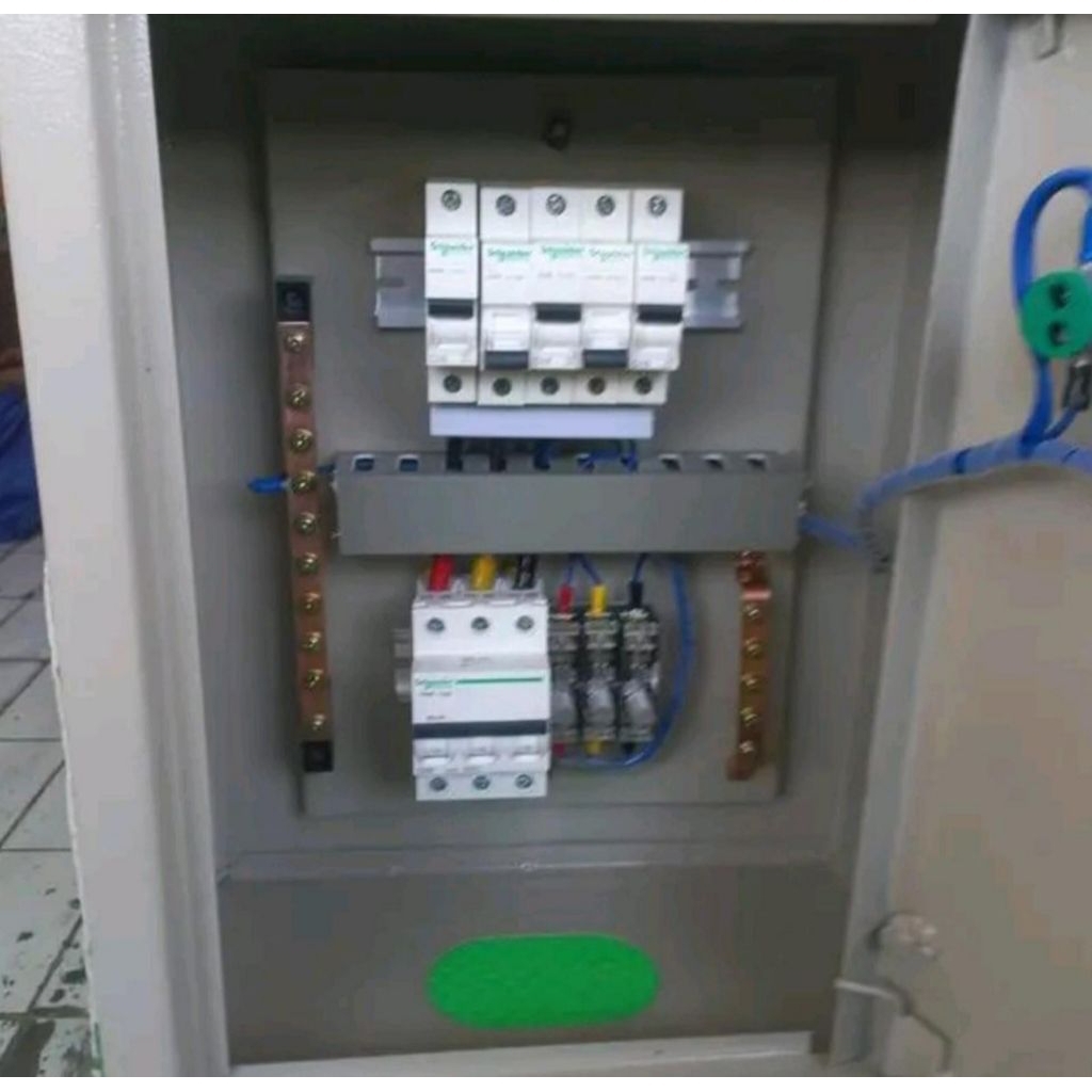 Panel Listrik 3phass + KWH via CT