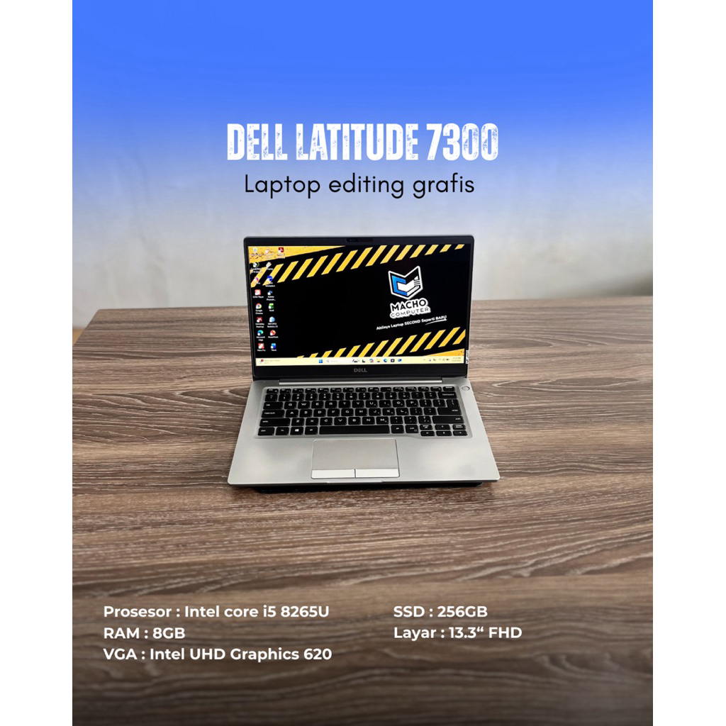 Dell Latitude 7300 intel core i5 8265U