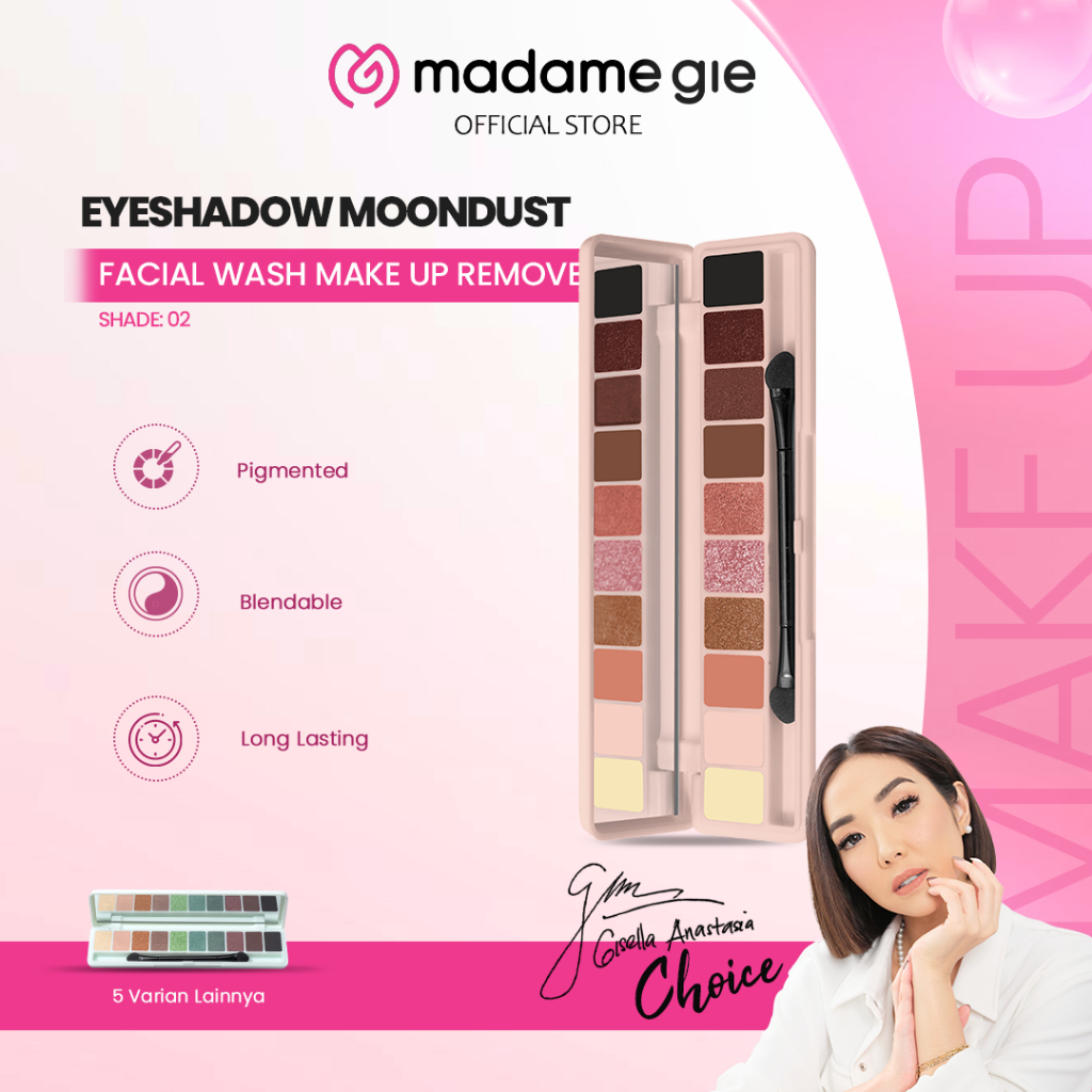 MADAME GIE Eyeshadow Moondust Temptation - Eyeshadow Makeup | GLAM GIRL OFFICIAL