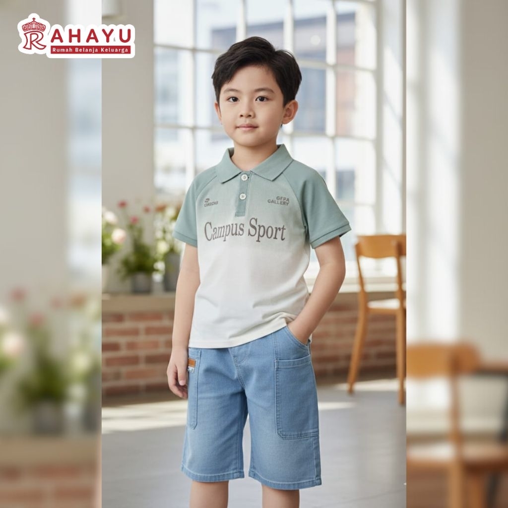 AL STELAN ANAK LAKI LAKI D241 WARNA HIJAU MINT